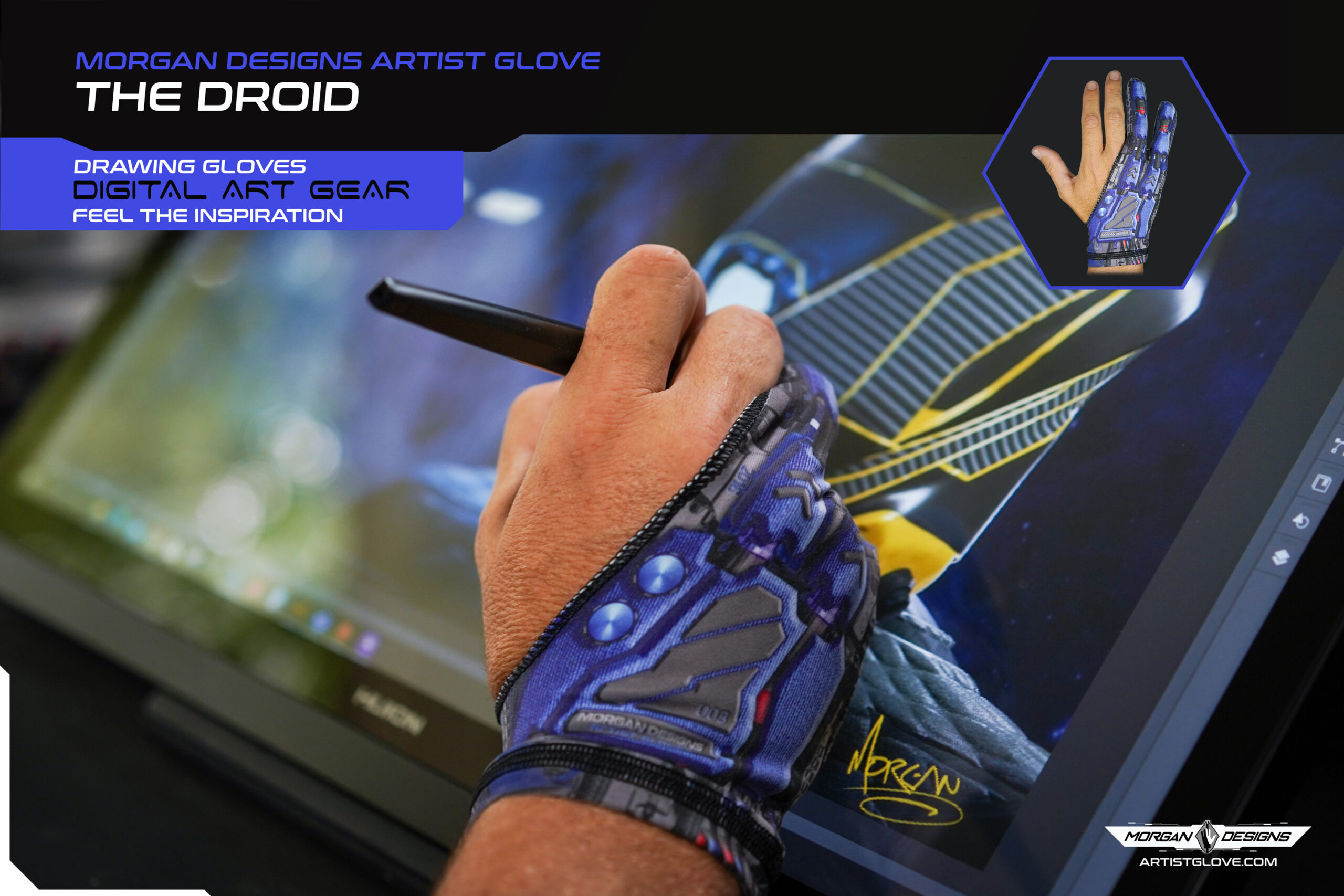 The Droid Artist Glove - Artist Glove