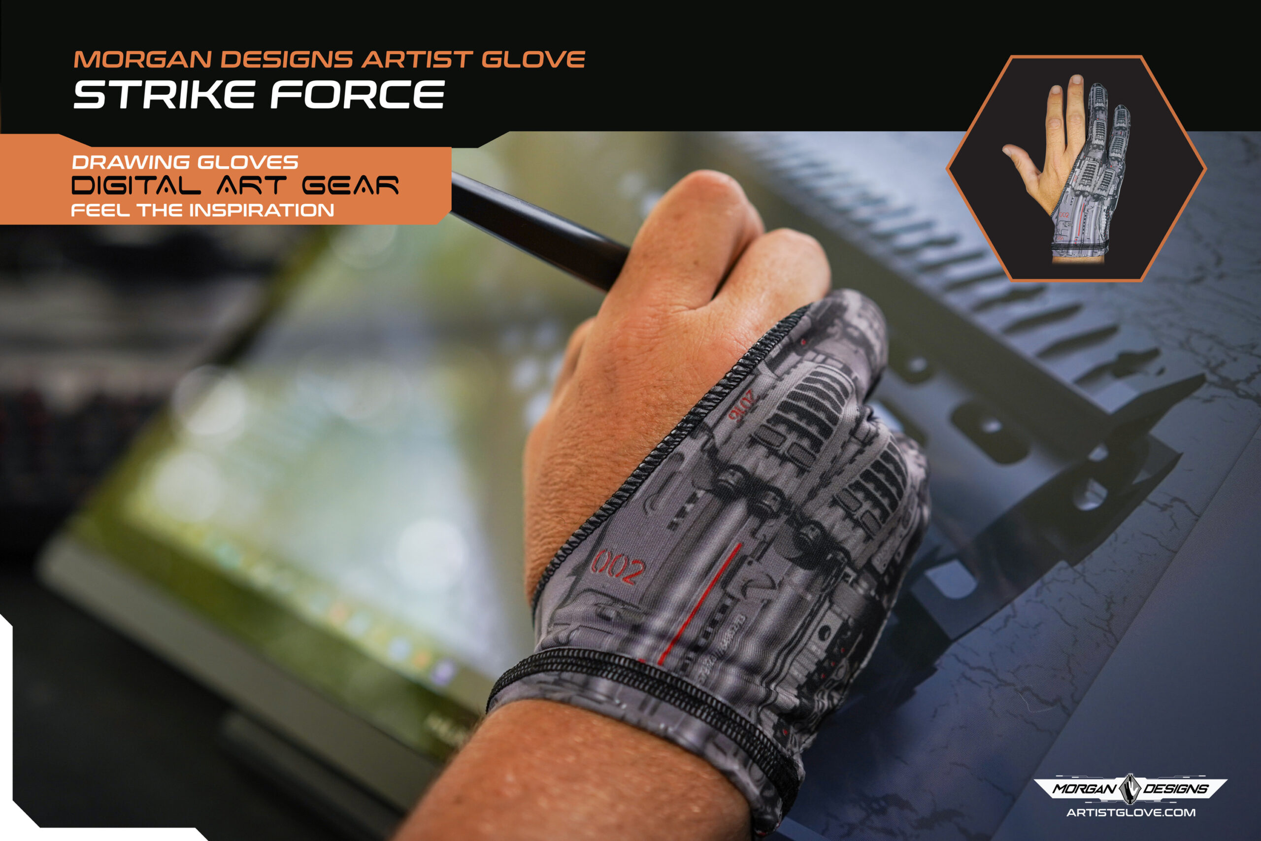 The Strike Force Artist Glove - Artist Glove