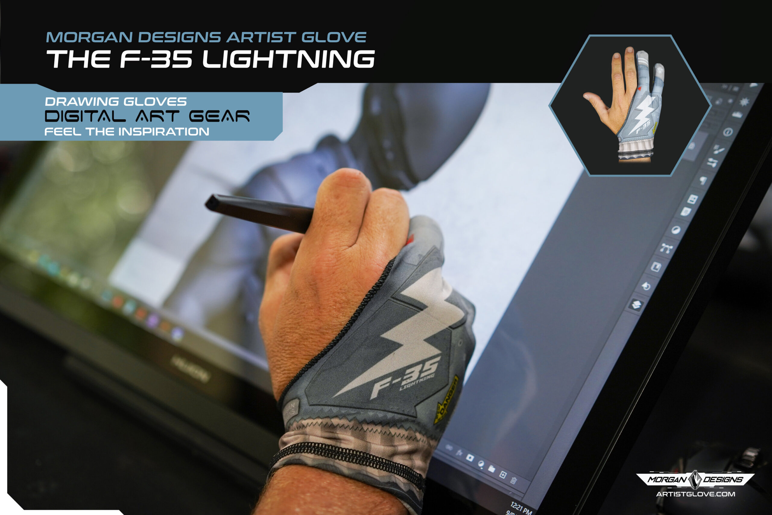 The F-35 Lightning - Artist Glove