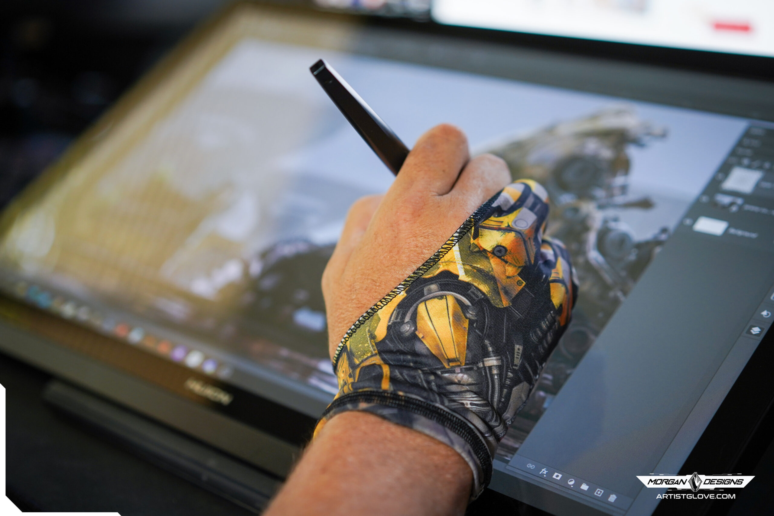 LEARN - How to Make an iPad Drawing Glove